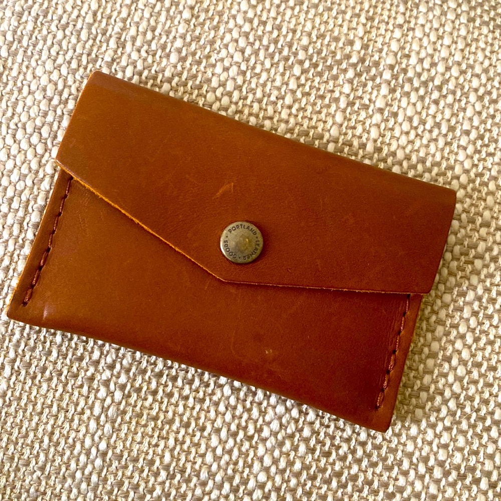 Portland Leather Goods small envelope wallet